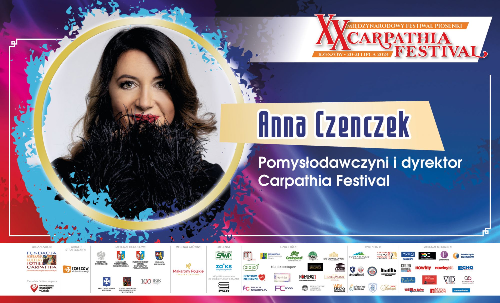 Anna Czenczek - pomysłodawczyni i Dyrektor Carpathia Festival